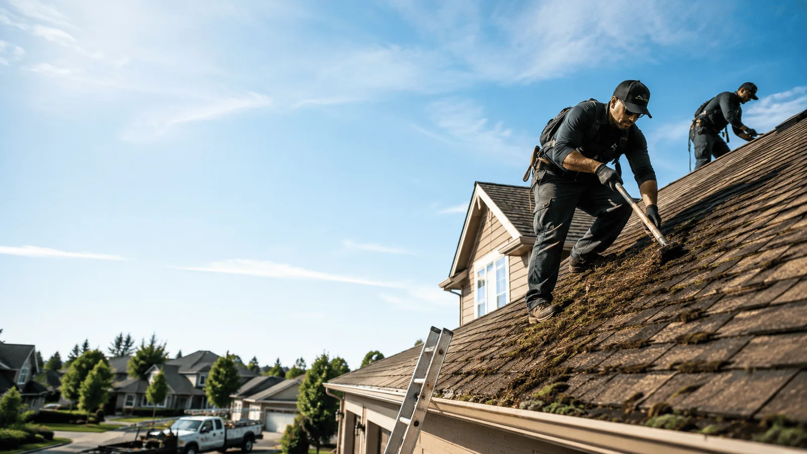 Roof Moss Removal in Mulliken, MI near me